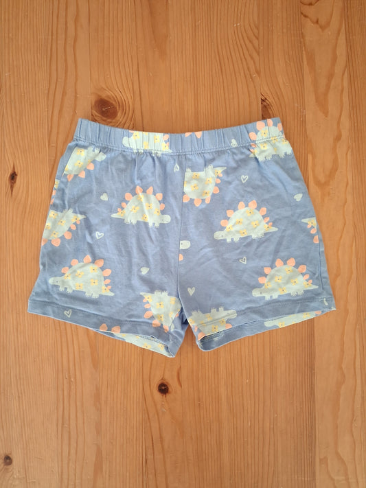 Light Blue Dinosaurs Pyjama Shorts - Girls 5-6 years - F&F