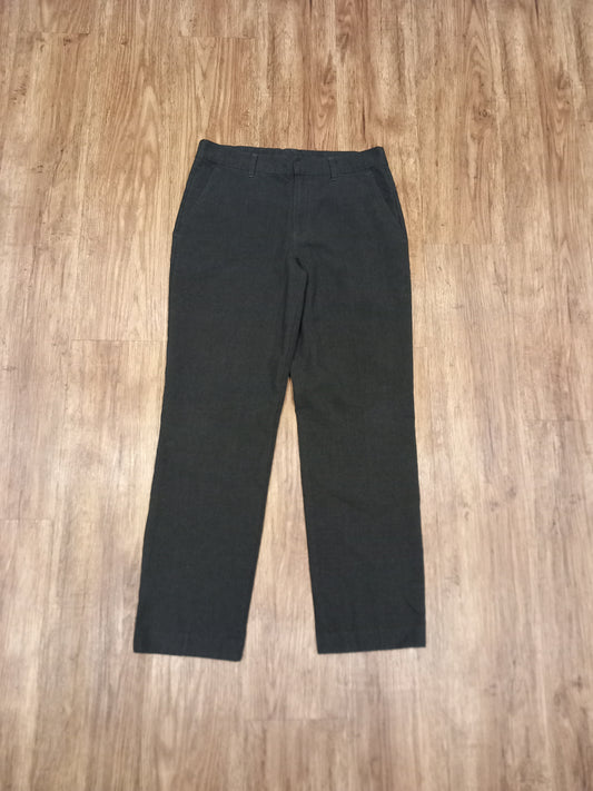 Grey School Trousers With Adjustable Waistband - Boys 11-12 years - M&S