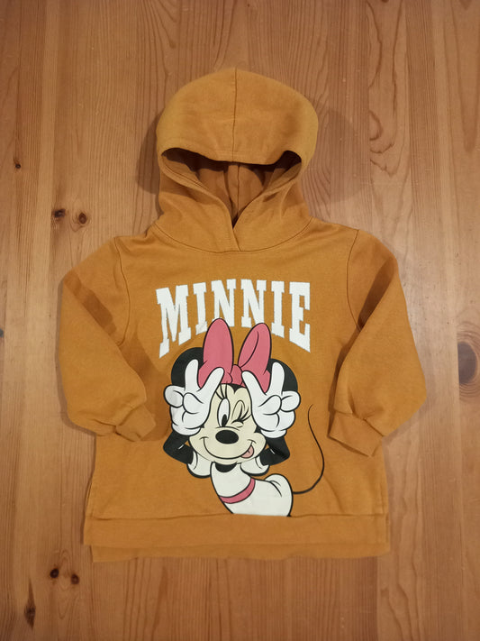 Mustard Minnie Mouse Hoodie - Girls 2-4 years - H&M