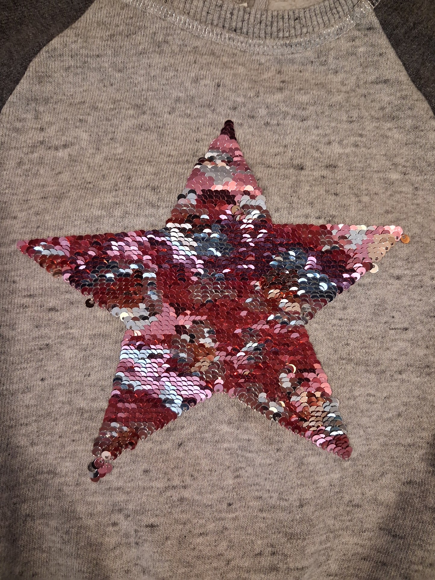 Grey Flip Sequin Sweatshirt - Girls 9-12 months - Next