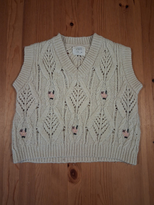 Oversized Sleeveless Jumper - Girls 9-10 years - Zara