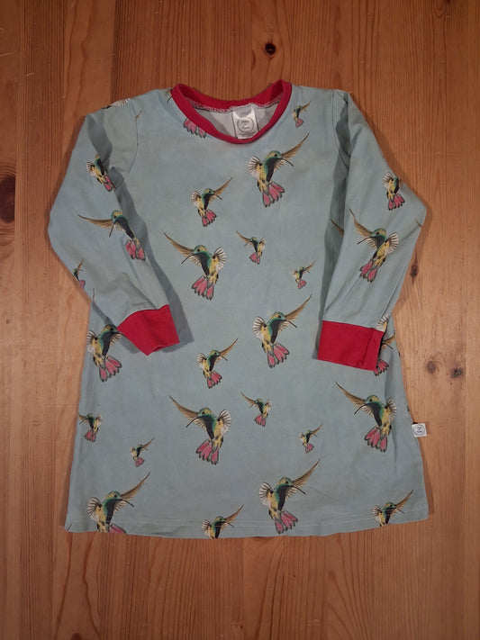Handmade Hummingbird Tunic Style Top - Girls 3-4 years - Popsy & Mama