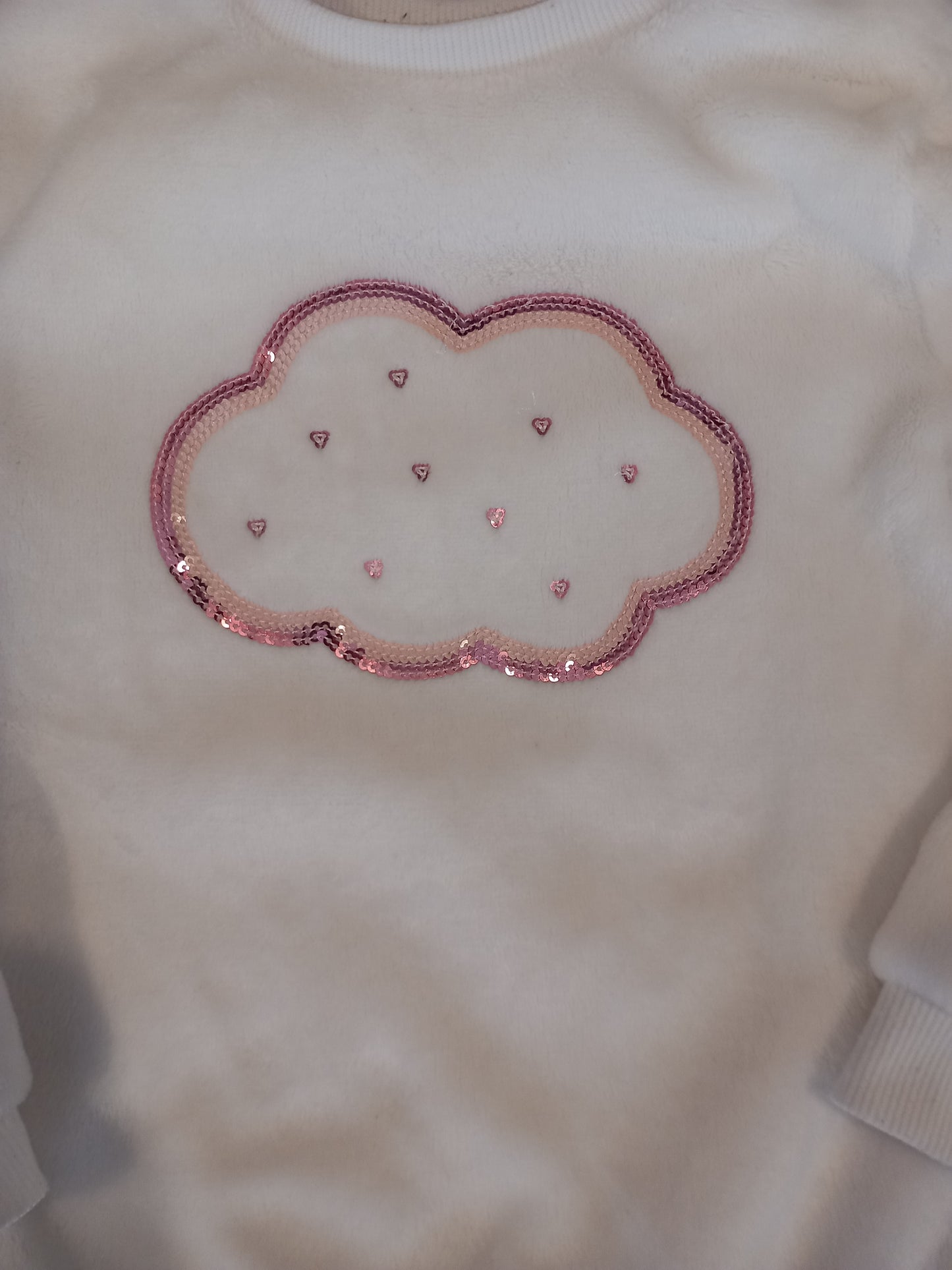 Furry Sequined Jumper - Girls 2-3 years - So Cute