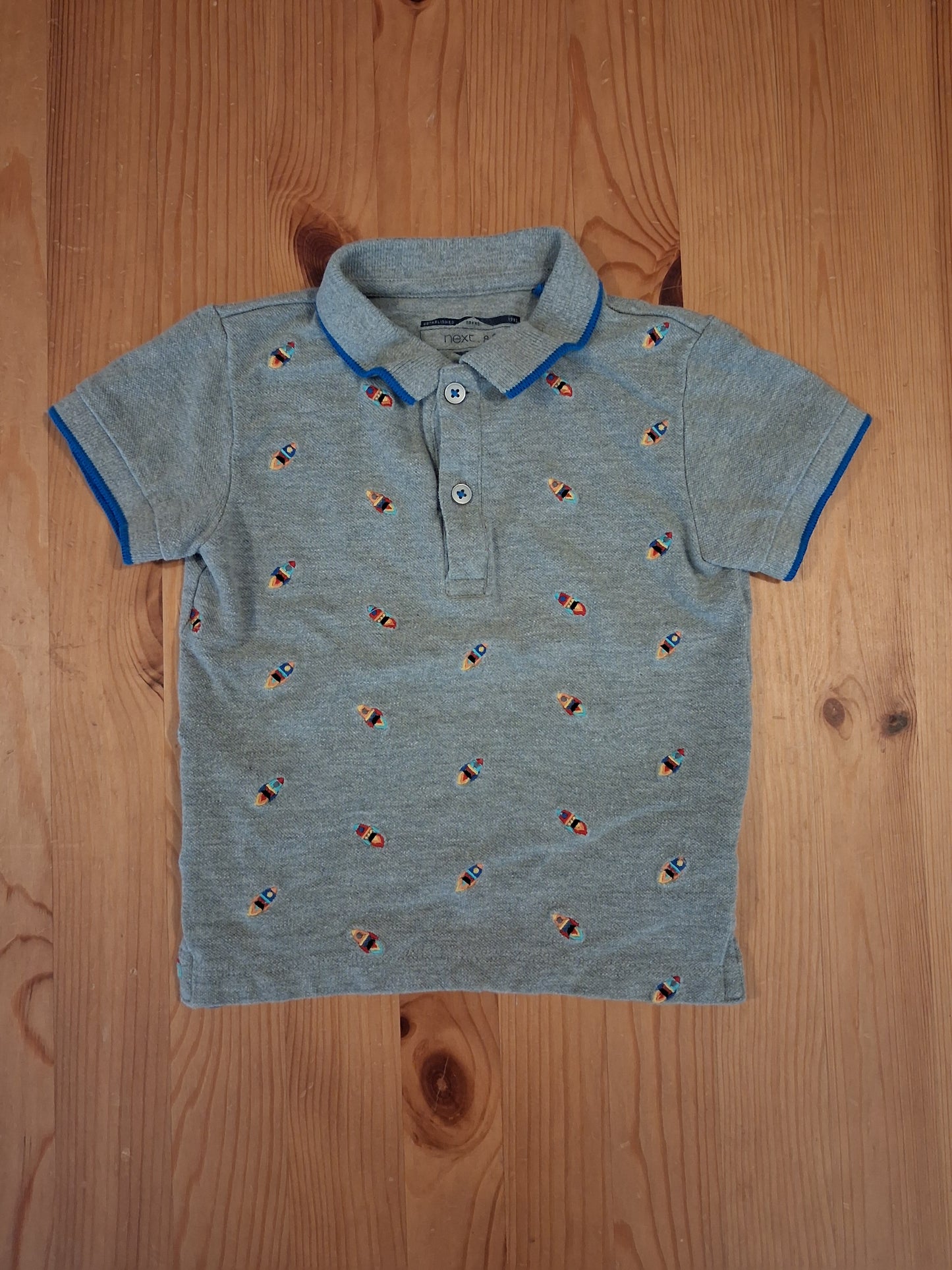 Grey Rockets Polo Shirt - Boys 18-24 months - Next
