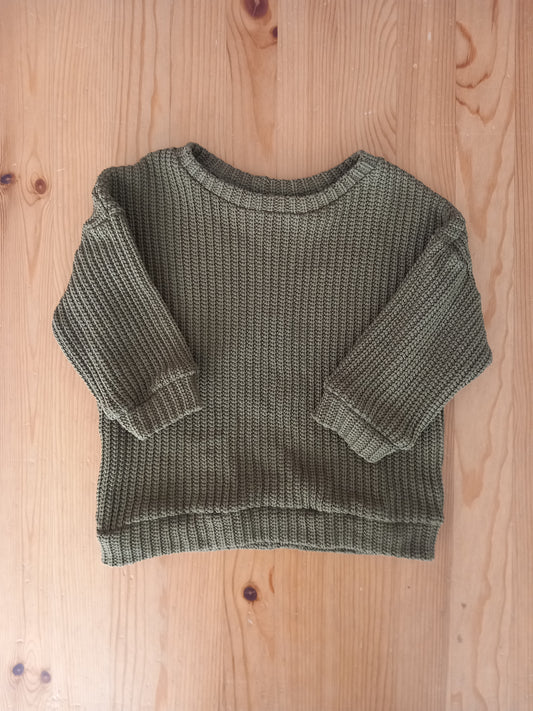 Handmade Knitted Jumper - Boys 1-2 years - Kit & Cass