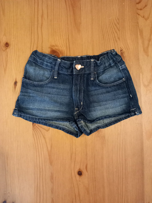 Denim Shorts With Adjustable Waistband - Girls 7-8 years - H&M