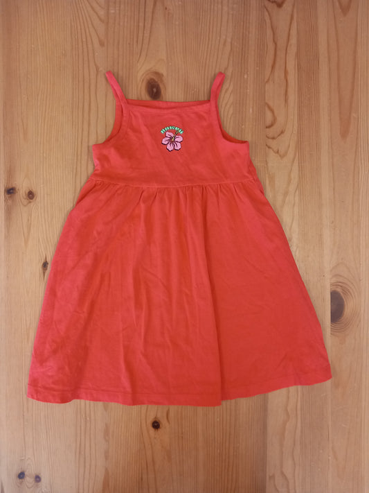 Pink 'Hawaii' Sleeveless Dress - Girls 4-5 years - Primark