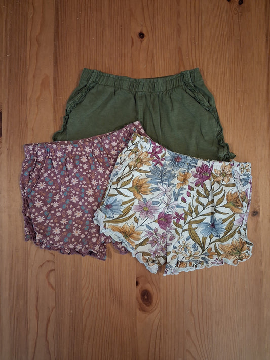 3 x Pairs Of Shorts With Pockets - Girls 4-5 years - Next