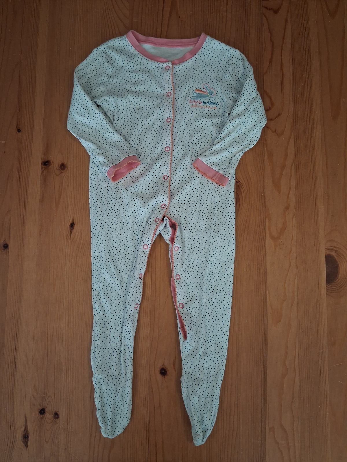 Spotty Bunny Sleepsuit - Girls 12-18 months - Waitrose