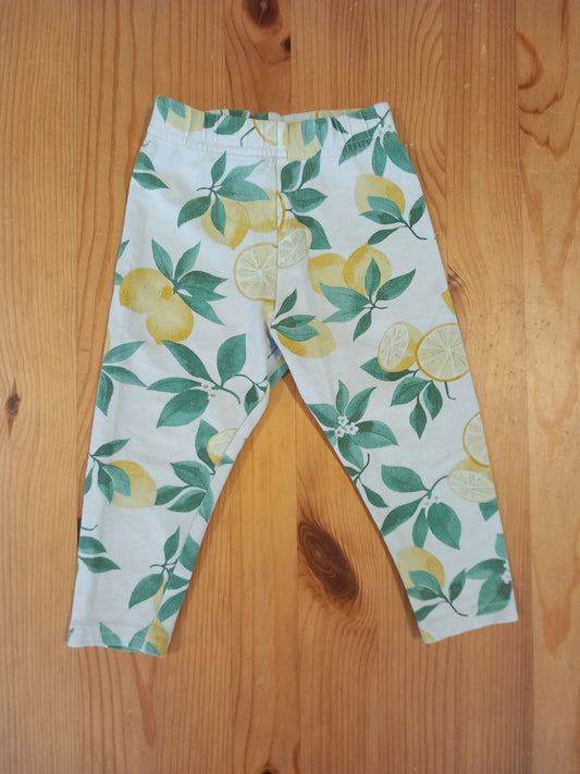 Lemons Leggings - Girls 12-18 months - Next
