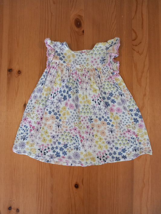Floral Lightweight Dress - Girls 9-12 months - George