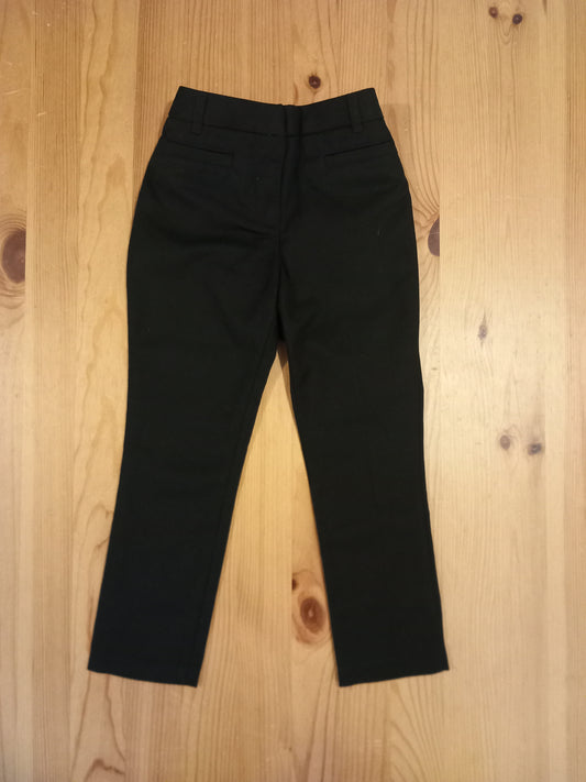 Black School Trousers With Adjustable Waistband - Girls 3-4 years - Pep&Co