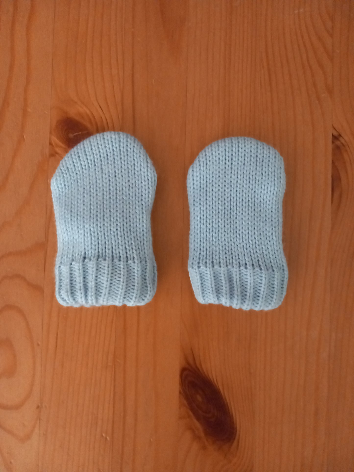 Light Blue Mittens - Boys 6-12 months - B&M