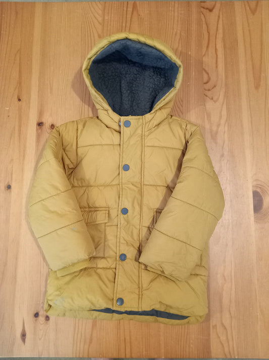 Mustard Winter Coat - Boys 3-4 years - M&S