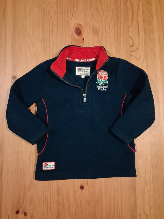 Navy England Rugby Fleece - Boys 4 years - TU