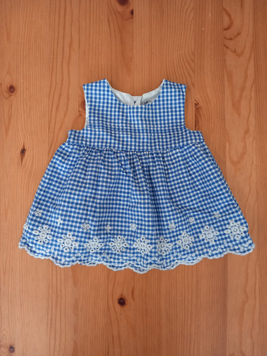 Lined Sleeveless Gingham Top - Girls 9-12 months - Primark