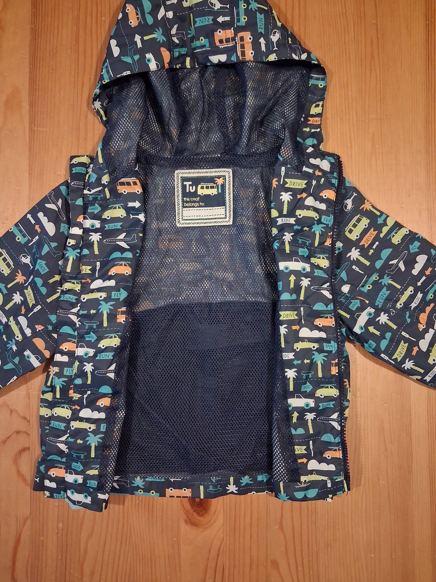 Pack Away Lightweight Rain Jacket - Boys 18-24 months - TU