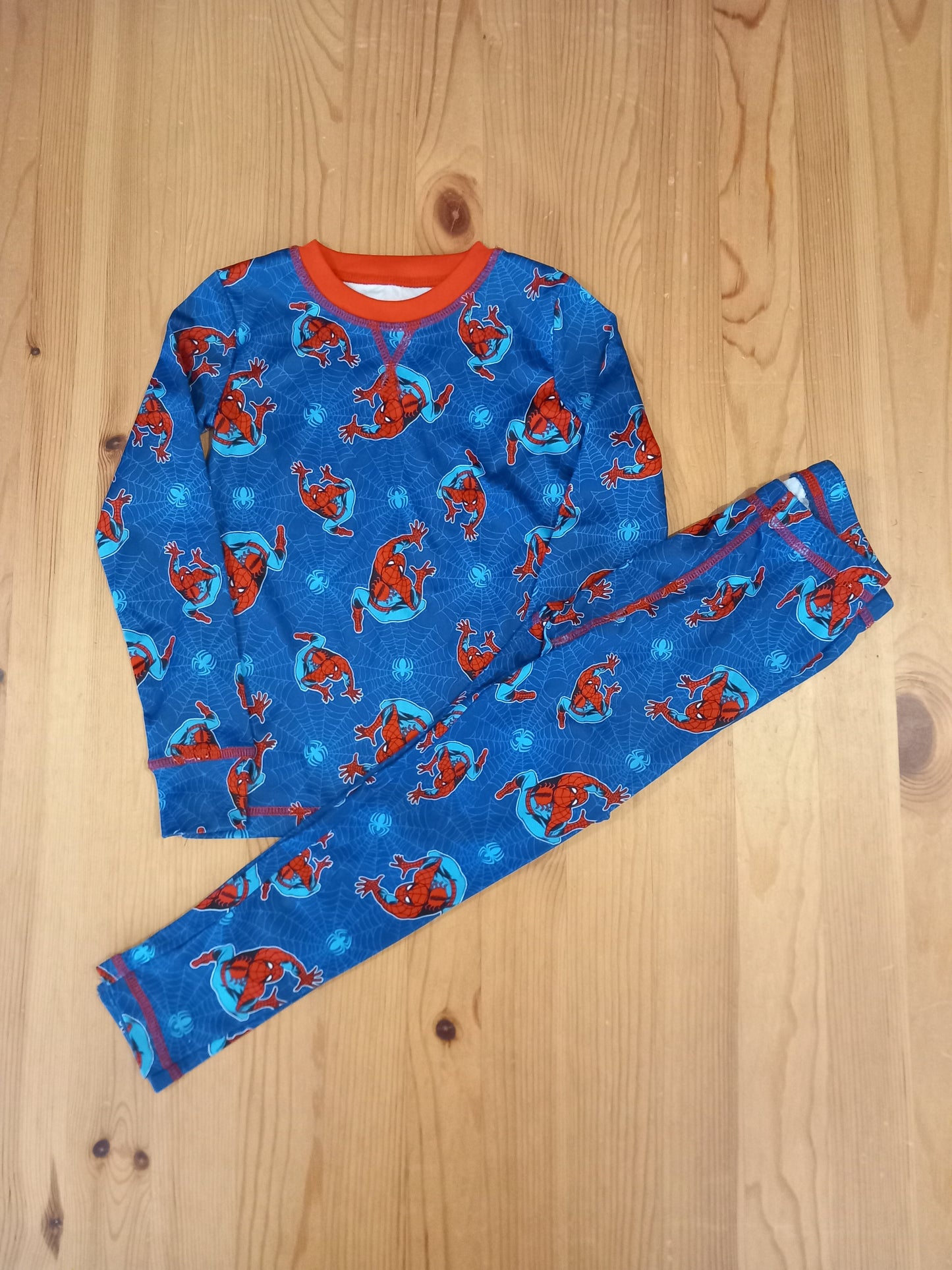 Spiderman Long Sleeve Top & Trousers Baselayer - Boys 4 years - Komar Layering