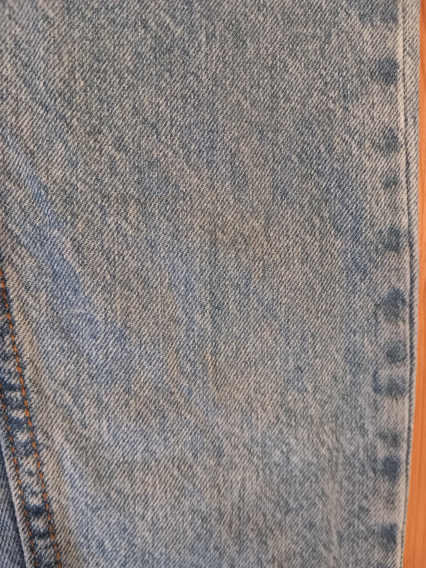 Distressed Look Jeans With Elasticated Waistband - Girls 6 years - TU