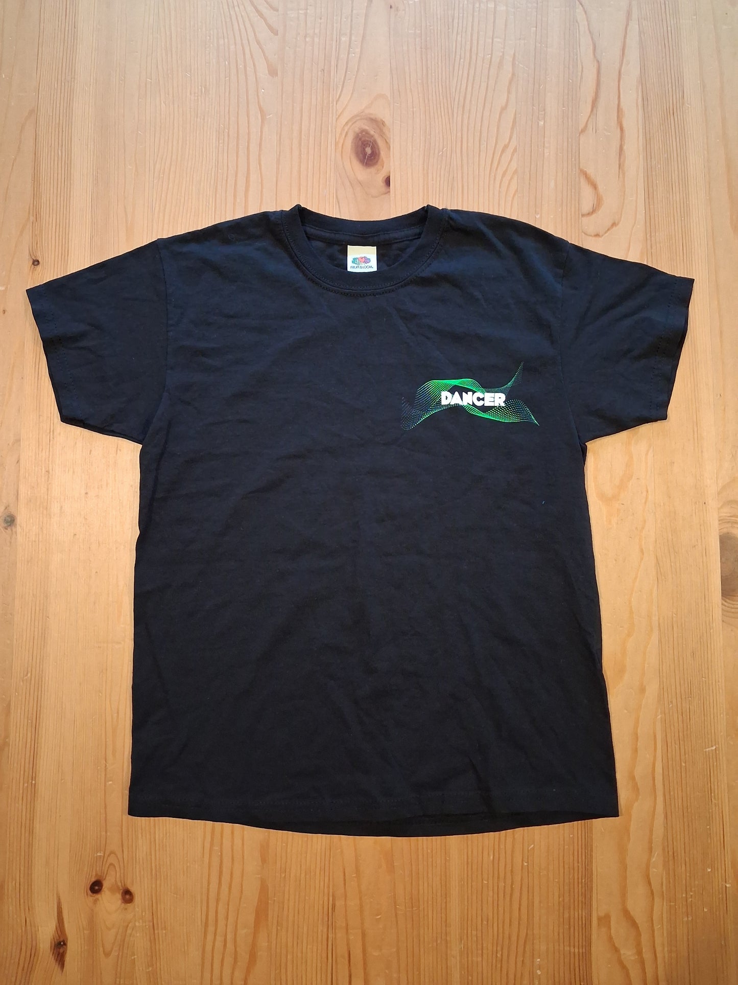 Black 'Dancer' T-Shirt - Unisex 7-8 years - Brand Unknown