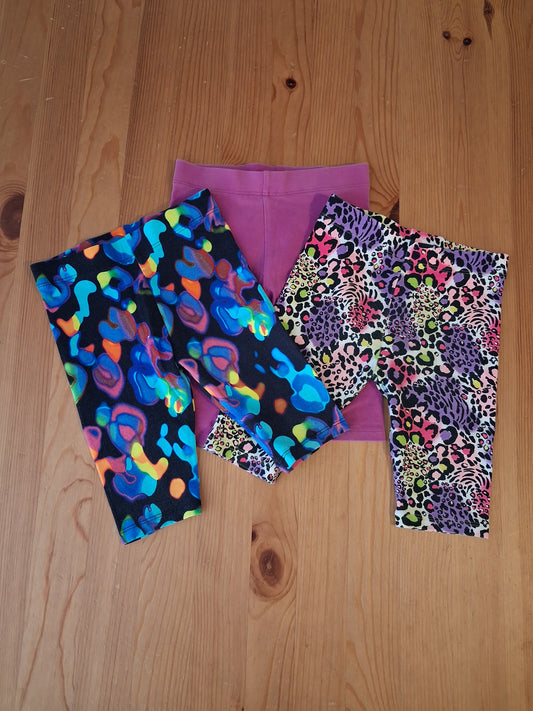 Set of 3 Cycling Shorts/Cropped Leggings - Girls 3 years - Next