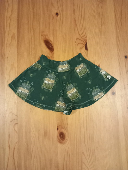 Handmade Wide Leg 'Adventures' Shorts - Girls 4-5 years - Bunny & Bear Clothing