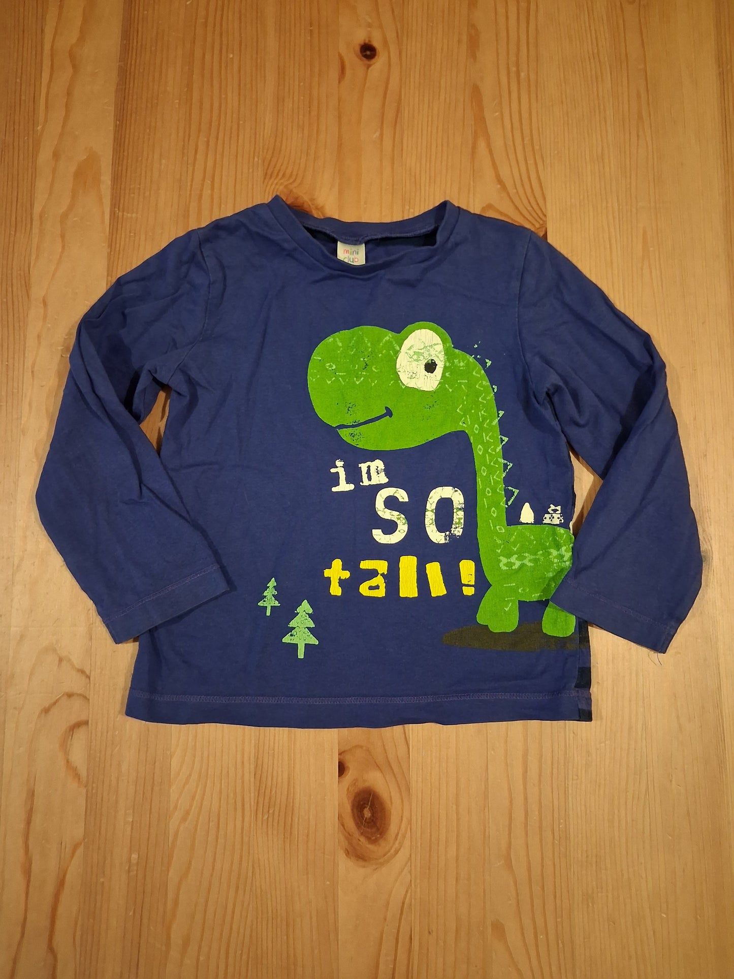Dinosaur 'I'm So Tall' Long Sleeve Top - Boys 2-3 years - Mini Club