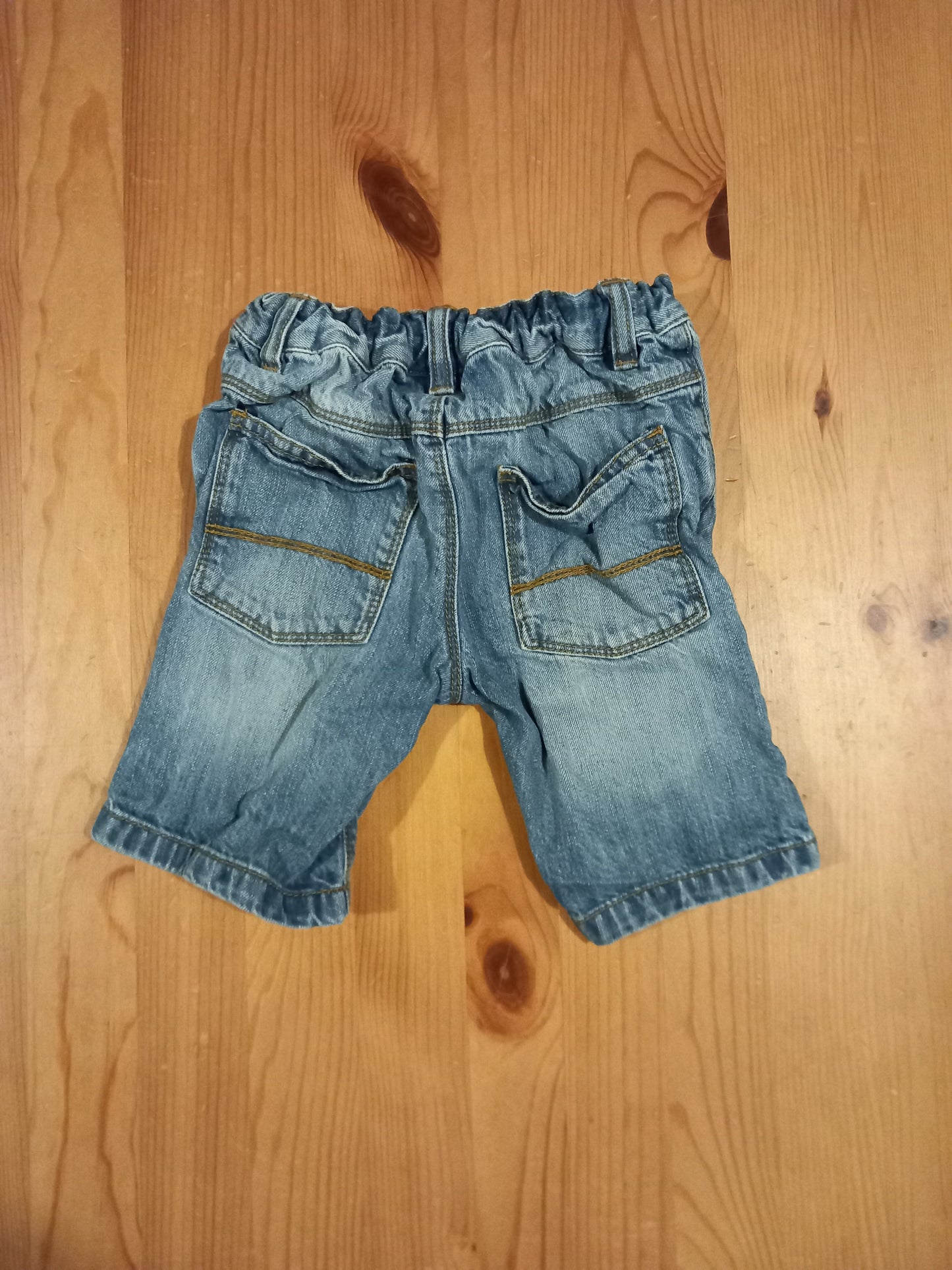 Denim Shorts With Adjustable Elasticated Waistband - Boys 3-4 years - Next