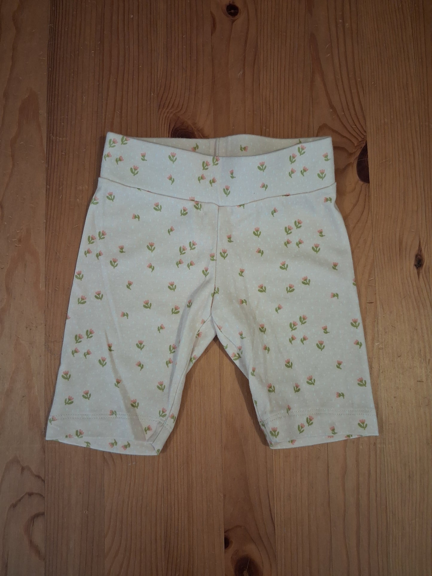 Light Pink Floral Sleeveless Top & Cycling Shorts Set - Girls 3-4 years - Rose & Guy