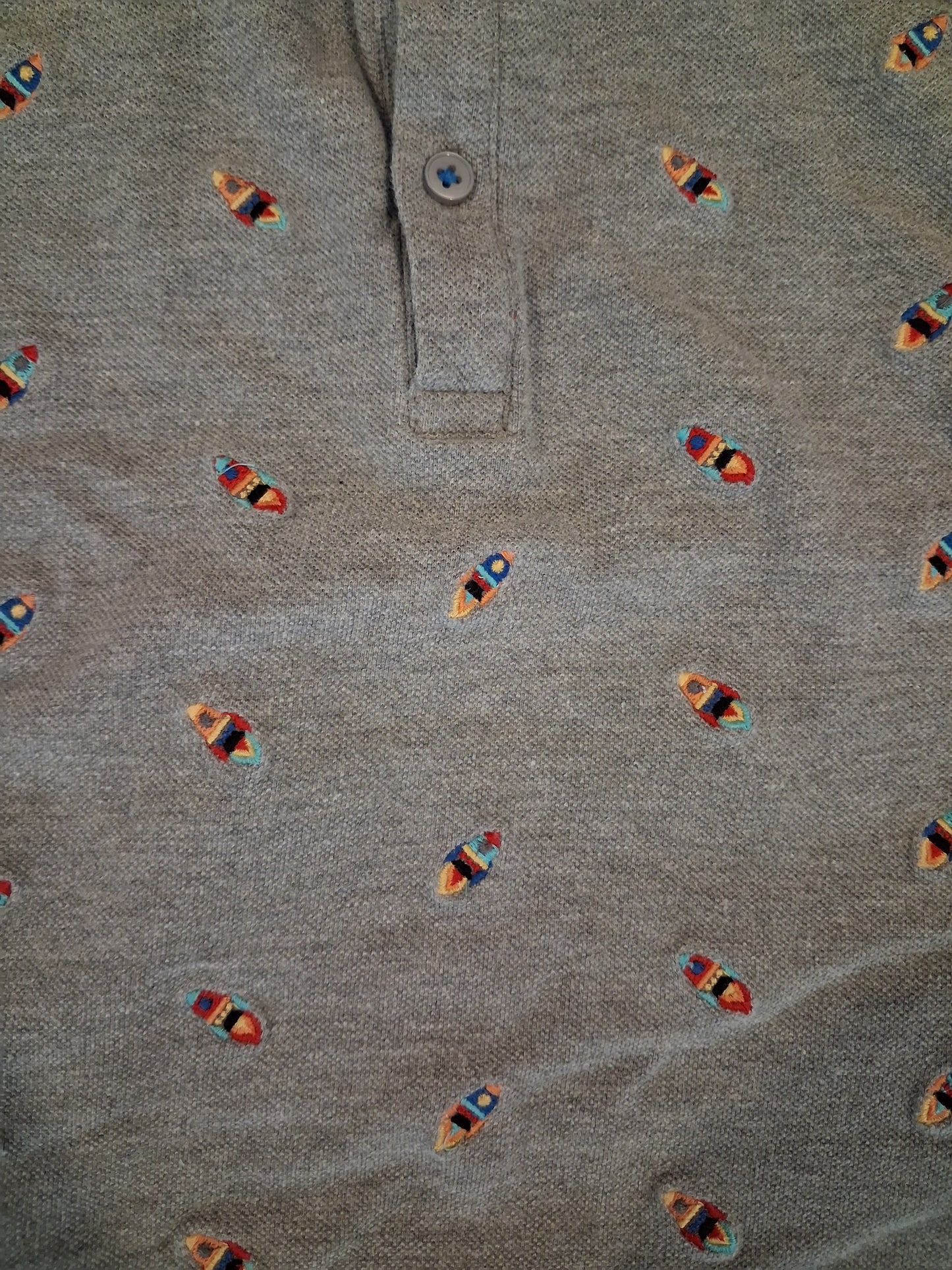 Grey Rockets Polo Shirt - Boys 18-24 months - Next