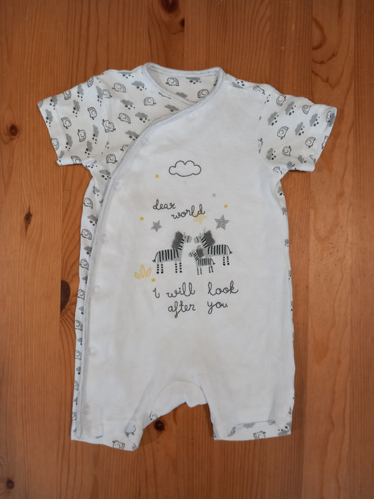 Animals Short Sleeve Romper - Unisex 6-9 months - Mini Club