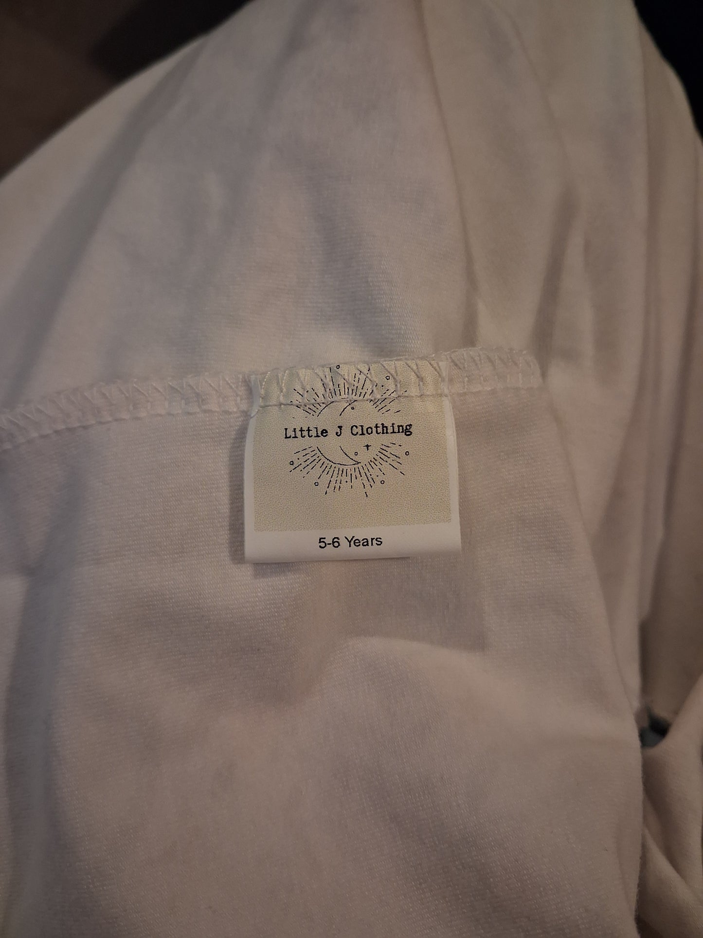 Foxes & Nature Handmade Pinafore Dress - Girls 5-6 years - Little J Clothing