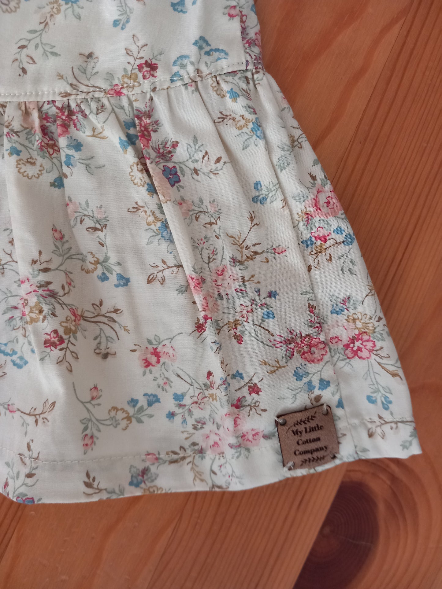 Handmade Wide Leg Floral Shorts - Girls 4-5 years - My Little Cotton Co.
