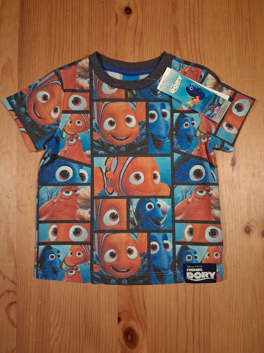 Finding Dory T-Shirt (BNWT) - Boys 18-24 months - Disney at Tesco