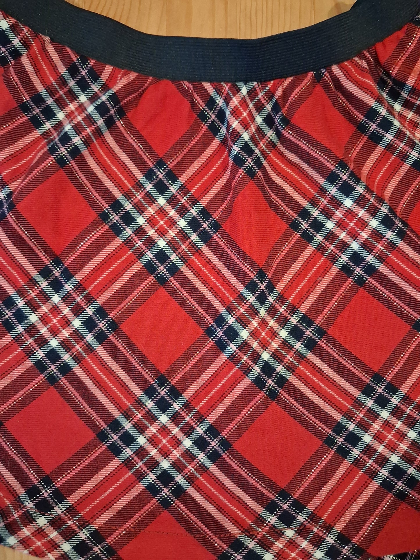 Glittery Tartan Skirt With Elasticated Waistband - Girls 9-10 years - H&M