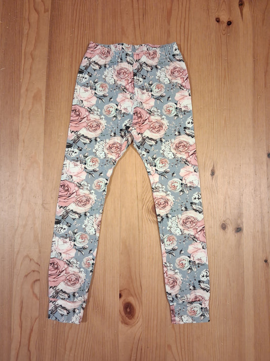 Handmade Flowers Leggings - Girls 3-4 years - Mary-Jane Clothing