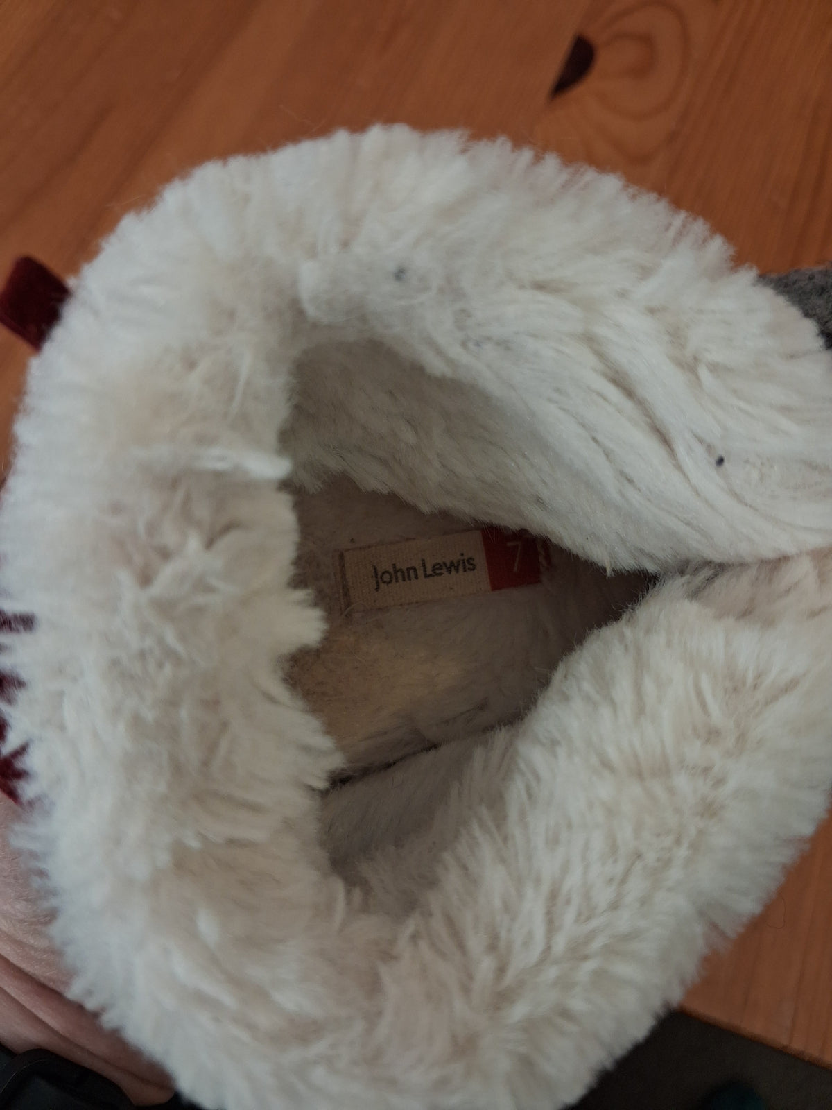 Pom Pom Slippers - Girls Infant Size 7 - John Lewis