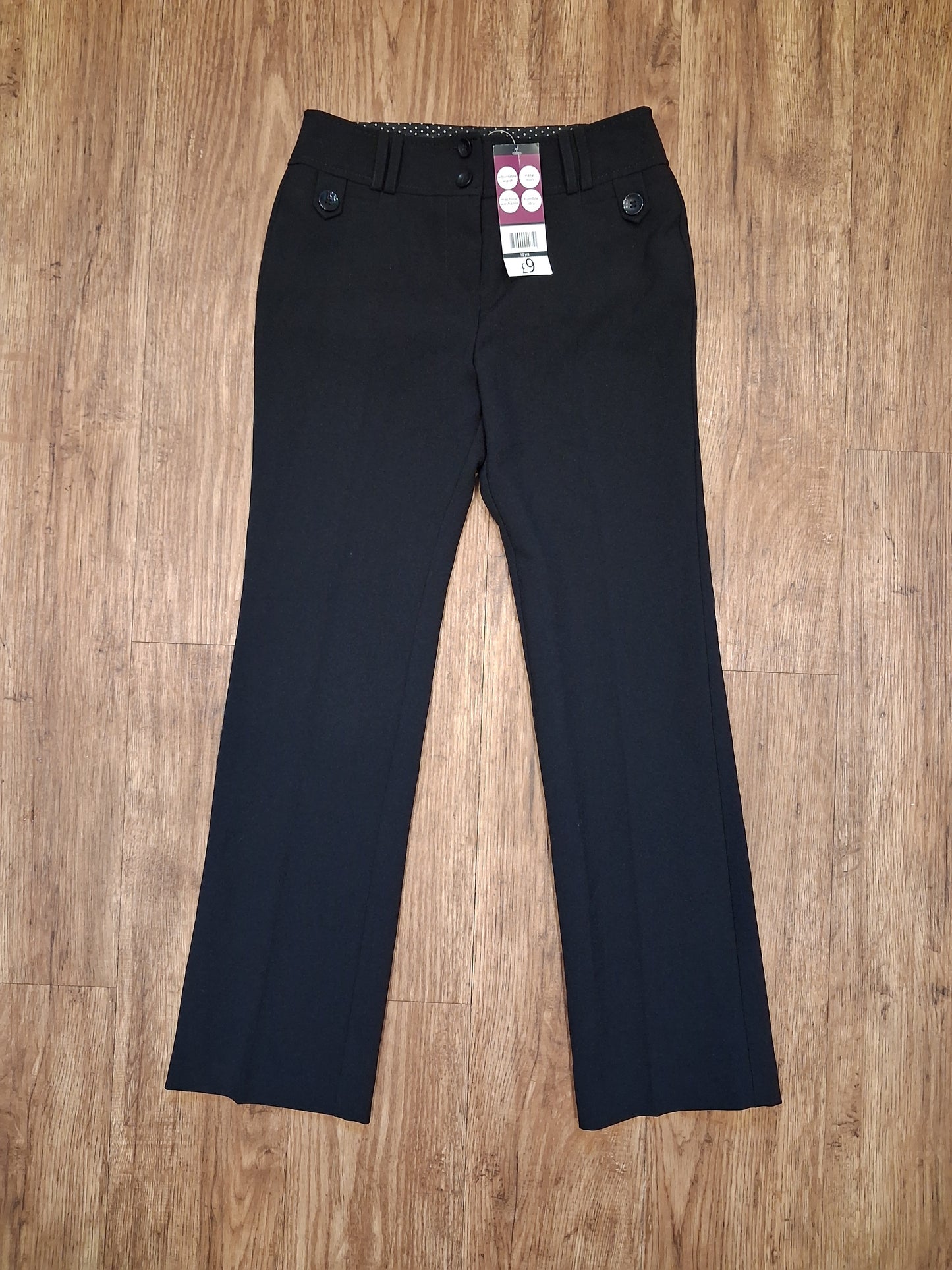 Black Trousers (BNWT) - Girls 10 years - Miss E-vie