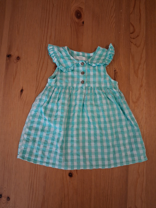 Gingham Summer Dress - Girls 6-9 months - Next