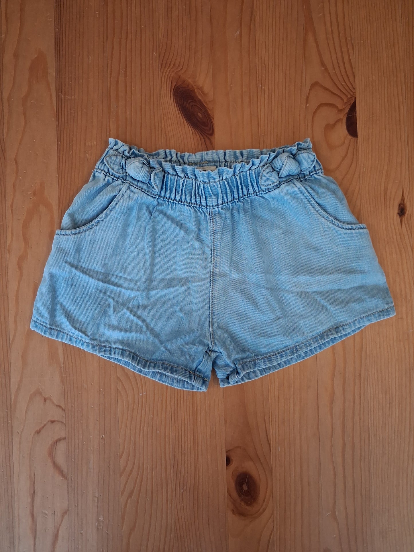 2 x Pairs Of Denim Shorts With Elasticated Waistband - Girls 2-3 years - F&F