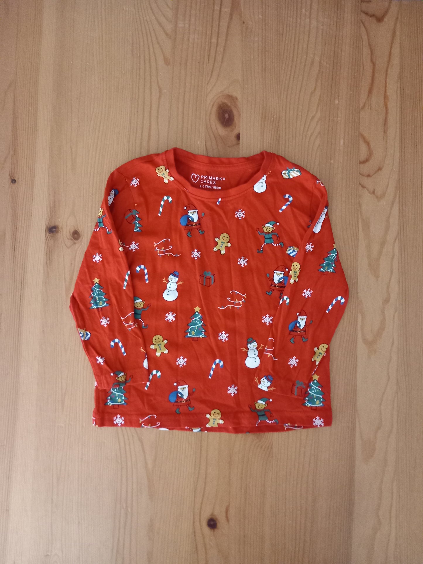 Christmas Long Sleeve Top - Boys 2-3 years - Primark