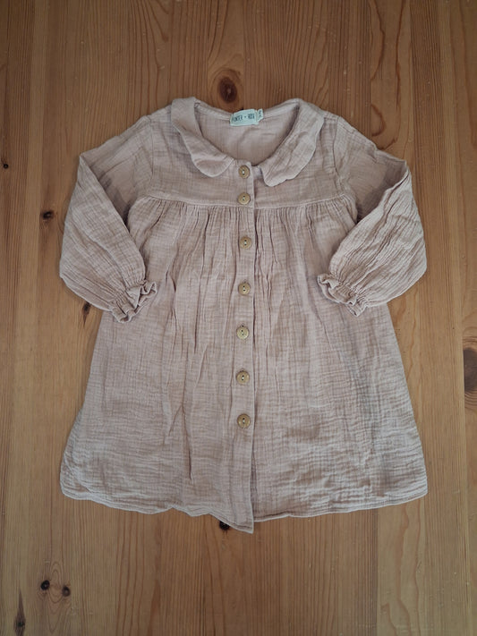 Light Pink Lightweight Dress - Girls 3-4 years - Hunter + Rose