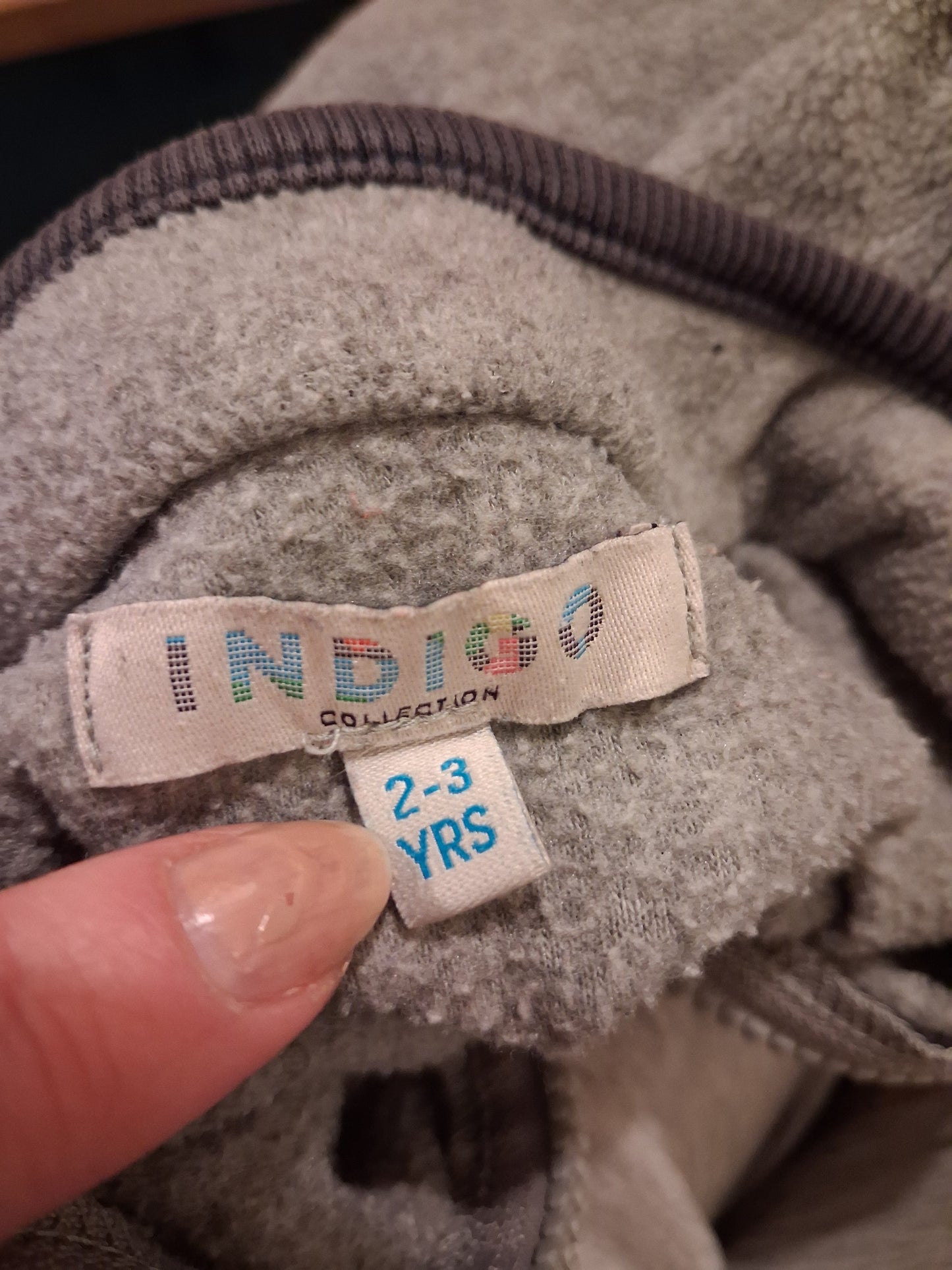 Grey Fleece Jumper - Boys 2-3 years - M&S