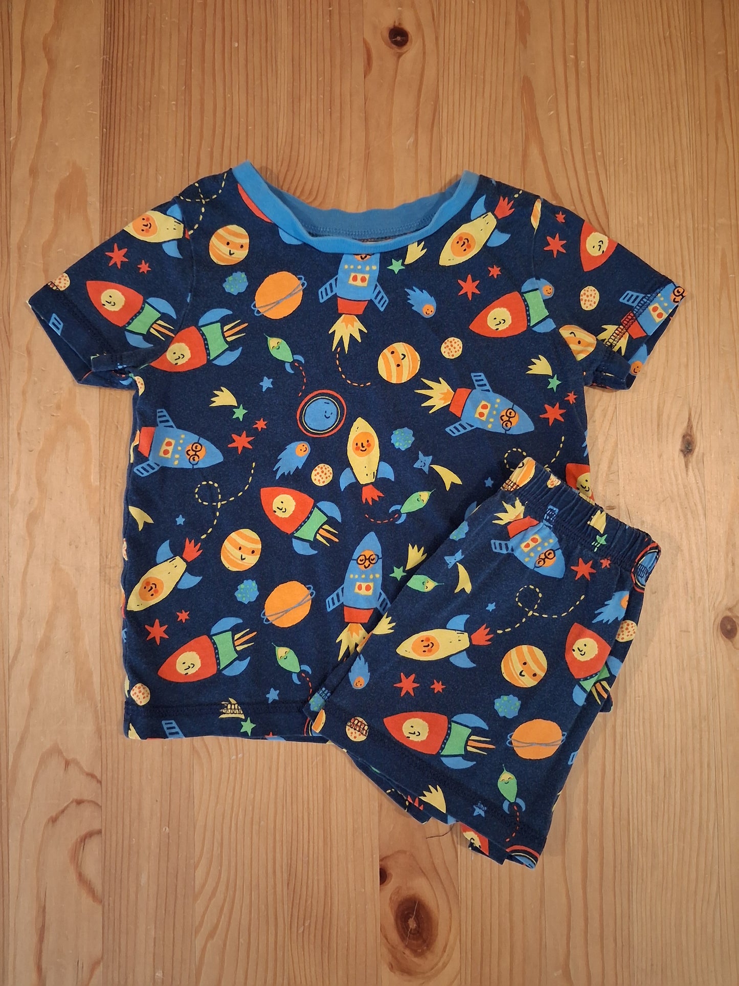 Rockets & Space Shorts Pyjamas - Boys 18-24 months - George