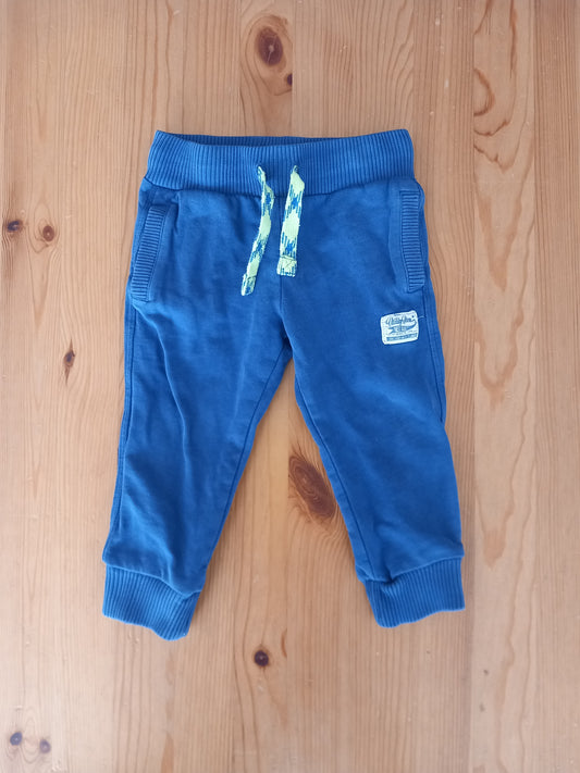 Blue Joggers With Drawstring Elasticated Waistband - Boys 18-24 months - F&F