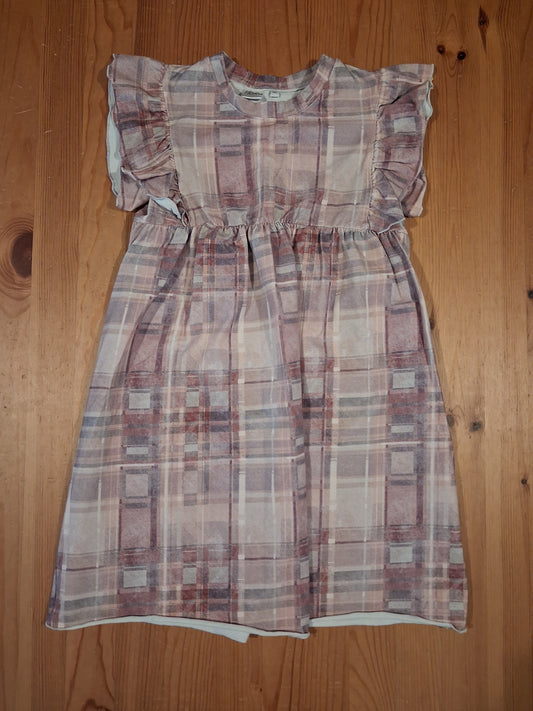 Handmade Dress With Feature Sleeves - Girls 5-6 years - Ellie Rae Clothing