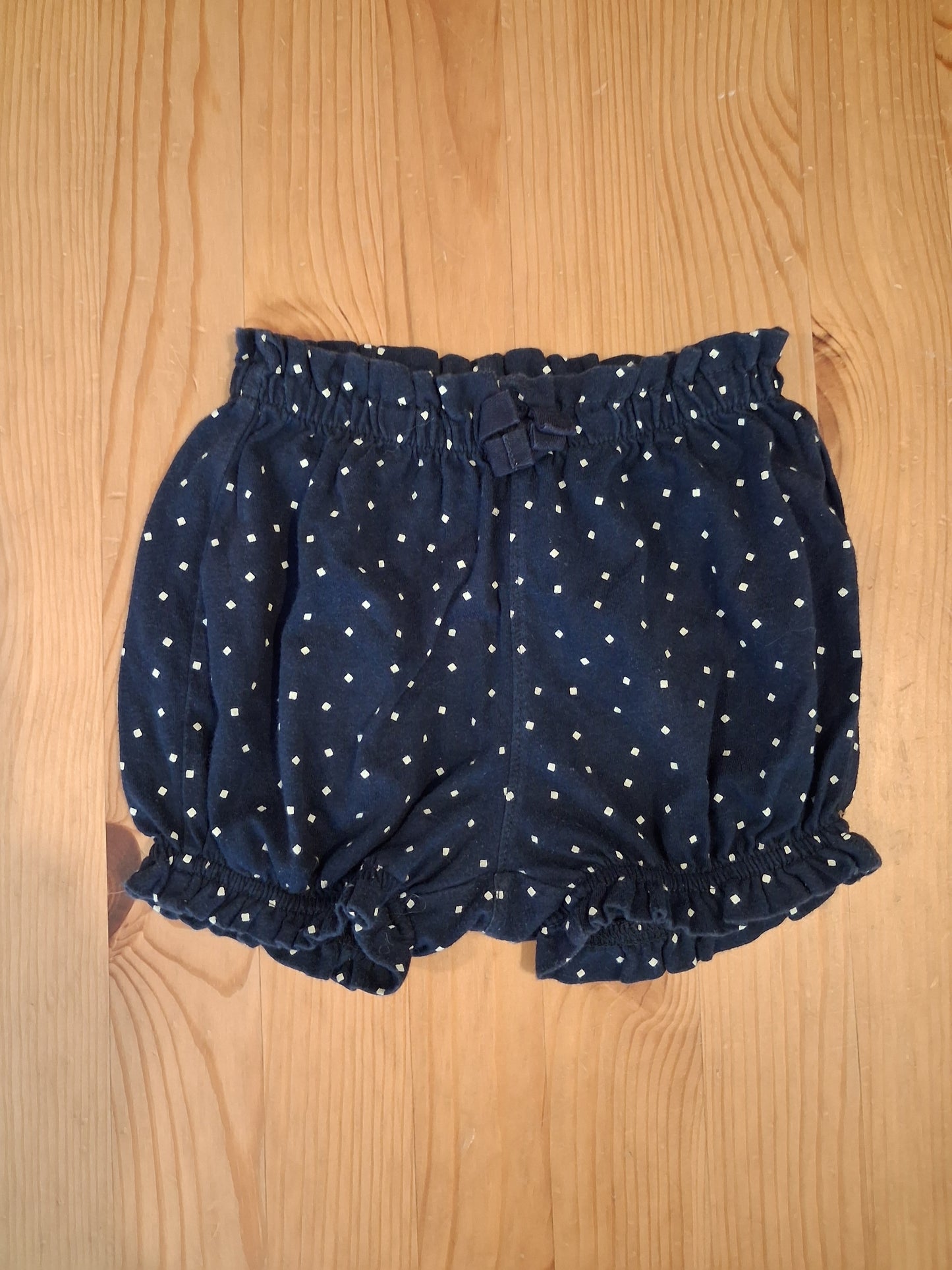 Navy Squares Shorts - Girls 12-18 months - BabyGap