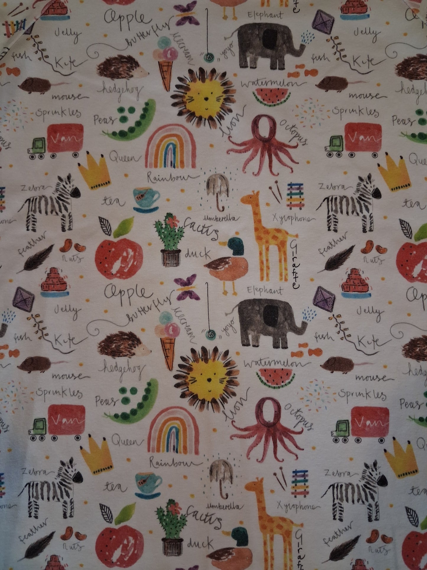 Handmade Alphabet Short Sleeve Dress - Girls 3-4 years - Tiny Bubbles