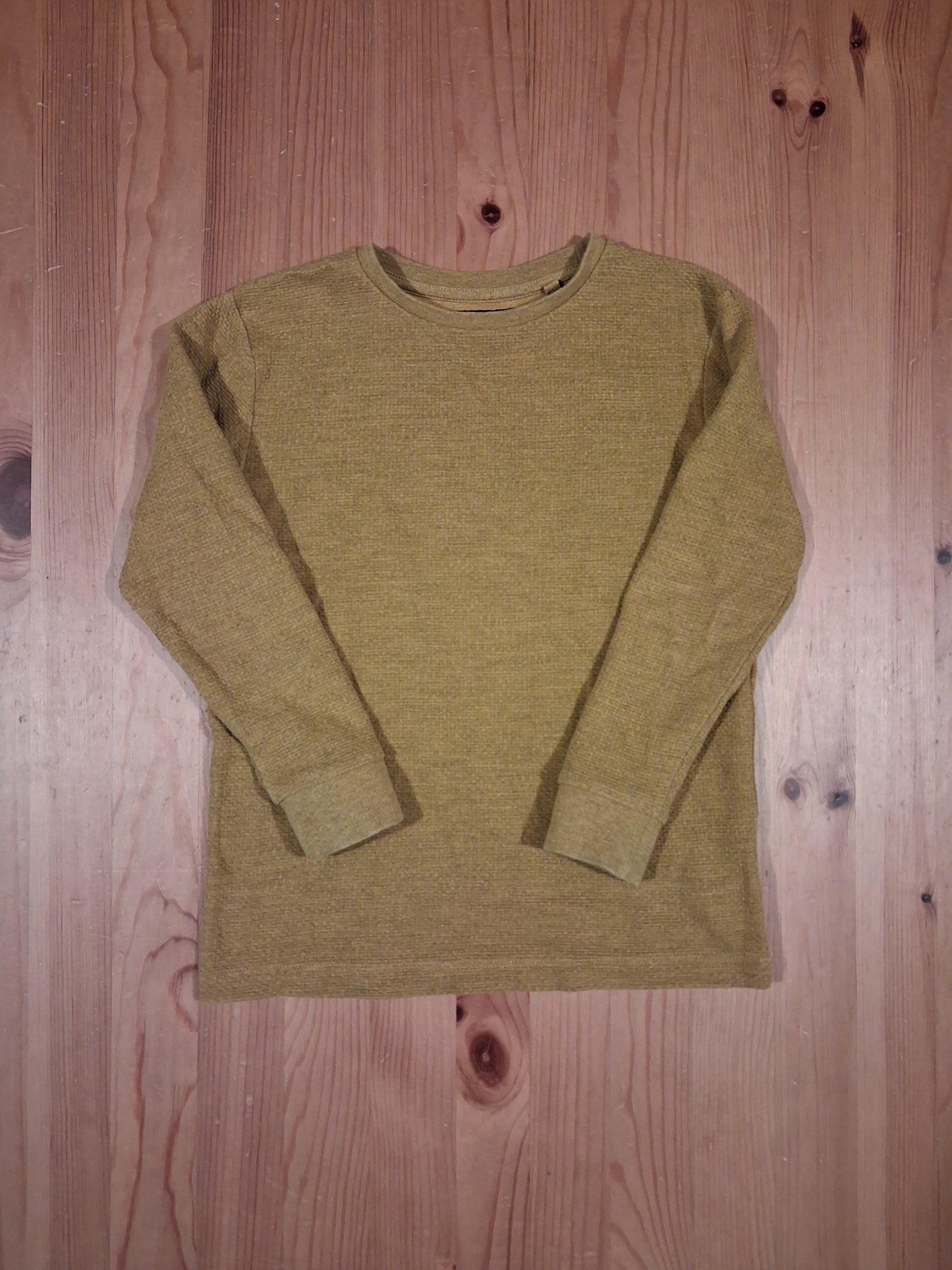 Mustard Textured Long Sleeve Top - Boys 6 years - Next