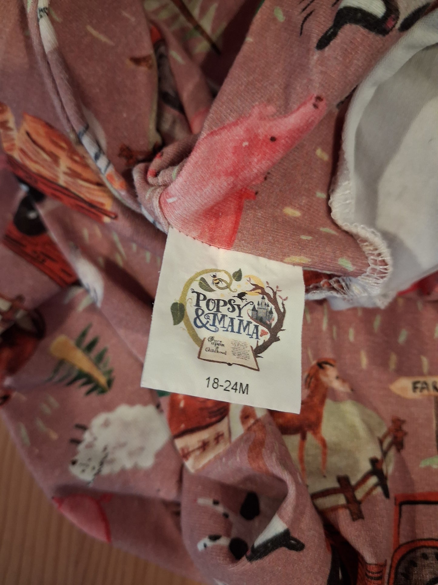 Handmade Farm Dungarees - Boys 18-24 months - Popsy & Mama